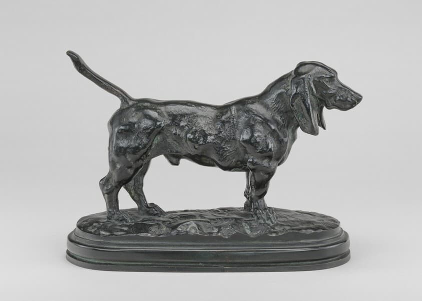 English Basset — Antoine-Louis Barye