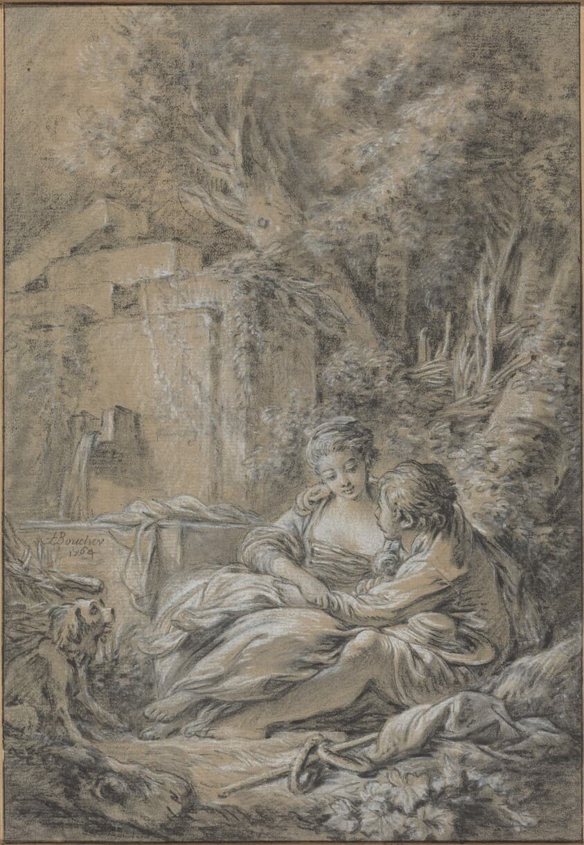 Tête-à-tête — François Boucher
