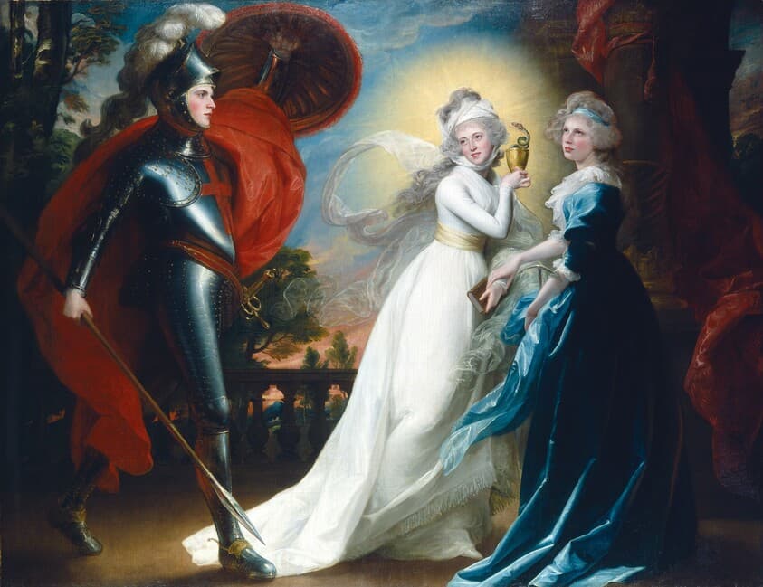 The Red Cross Knight — John Singleton Copley