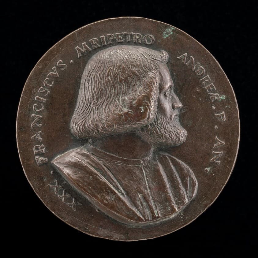 Francesco Malipiero, Venetian patrician, Brother of Vincenzo [obverse] — Maffeo Olivieri