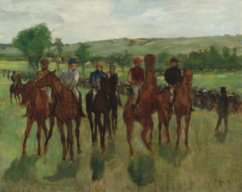 The Riders — Edgar Degas