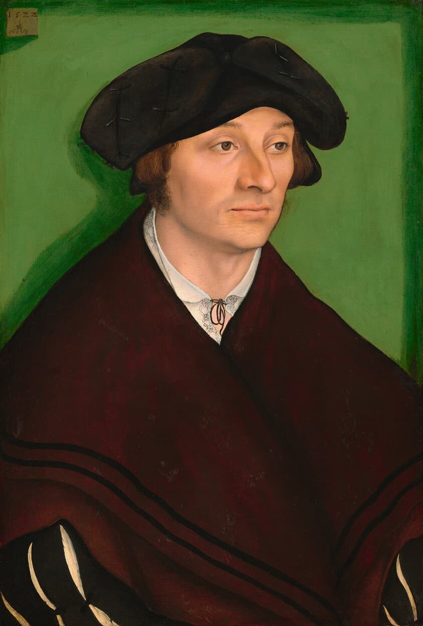 Portrait of a Man — Lucas Cranach the Elder