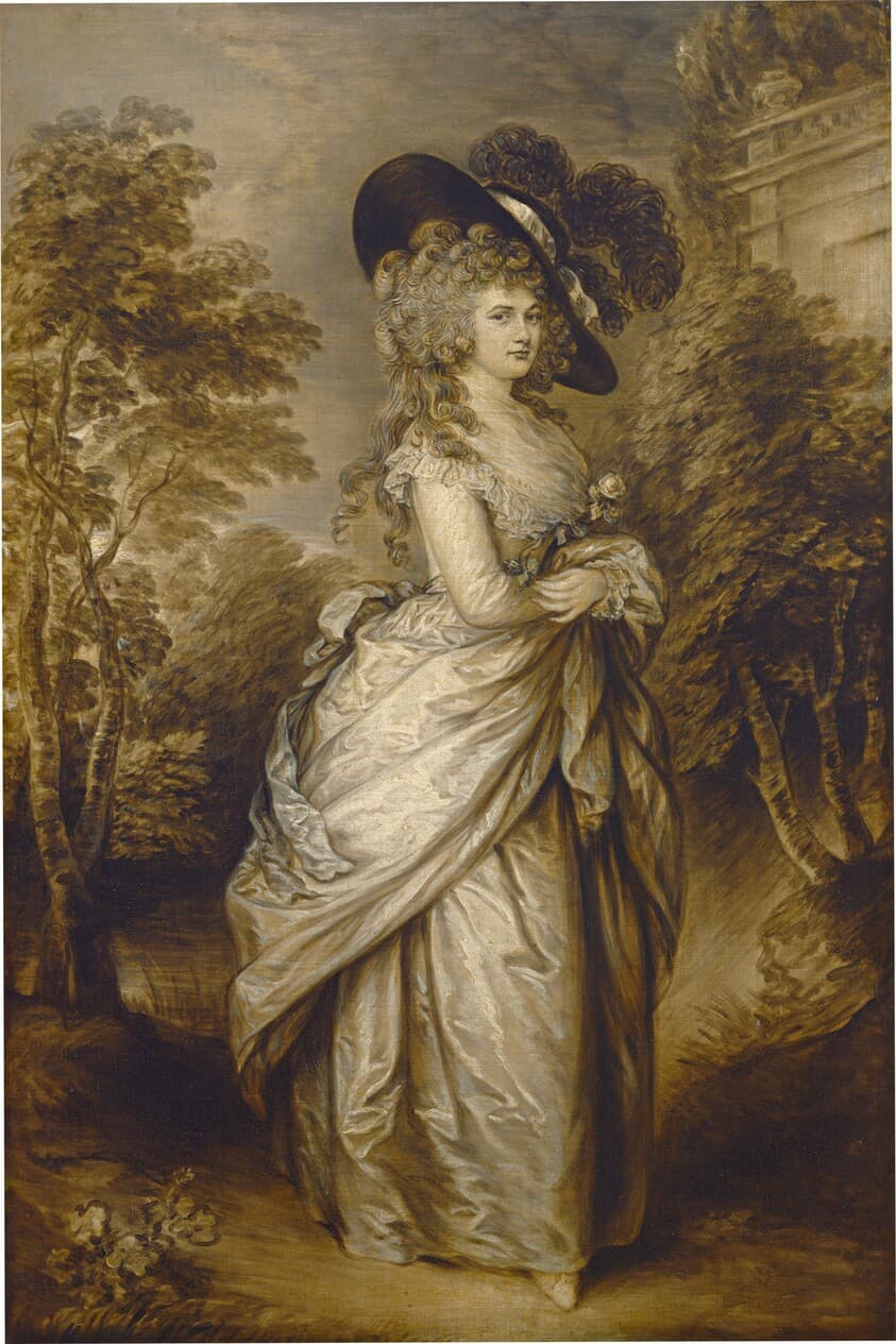 Georgiana, Duchess of Devonshire — Gainsborough Dupont