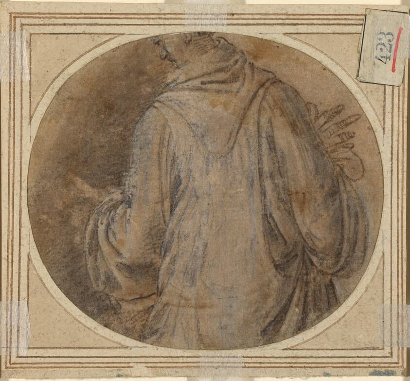 A Monk [verso] — Fra Bartolommeo