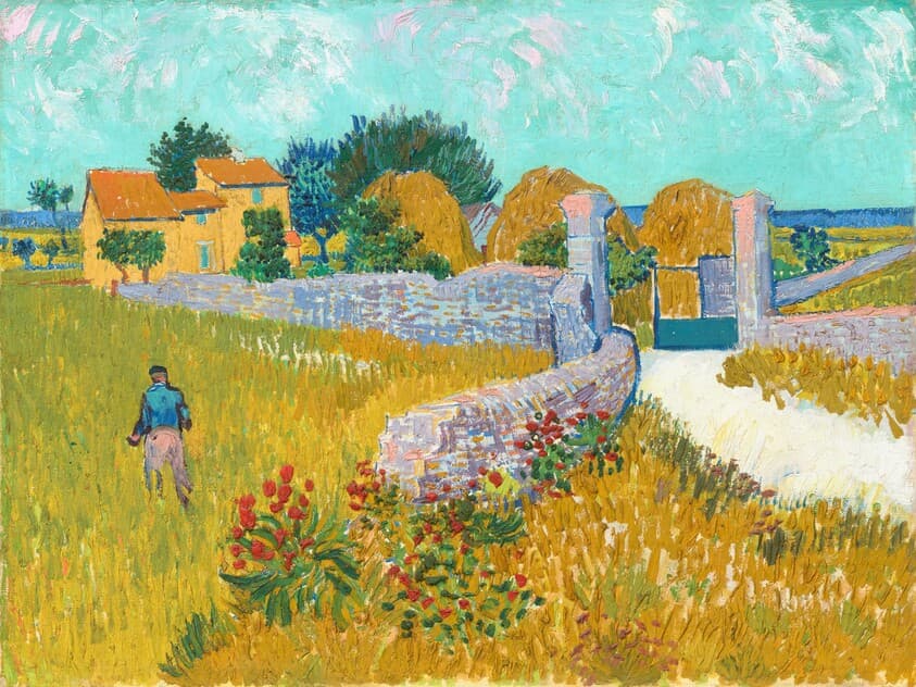 Farmhouse in Provence — Vincent van Gogh