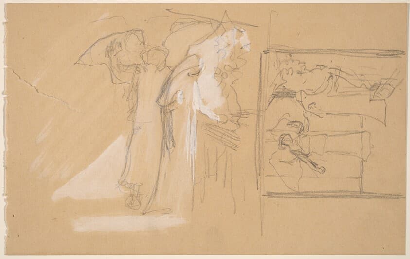Studies for a Panel — Charles Sprague Pearce