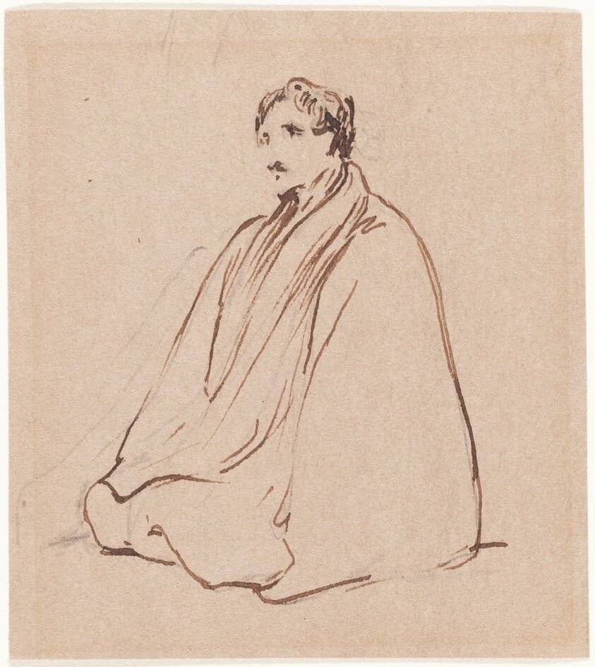 Seated Man — George Jones