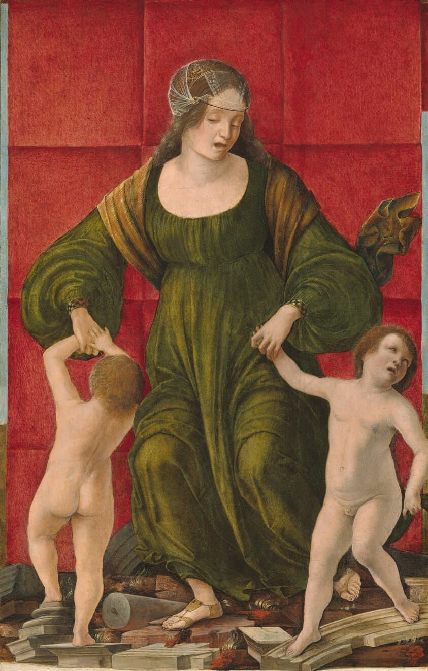 The Wife of Hasdrubal and Her Children — Ercole de' Roberti