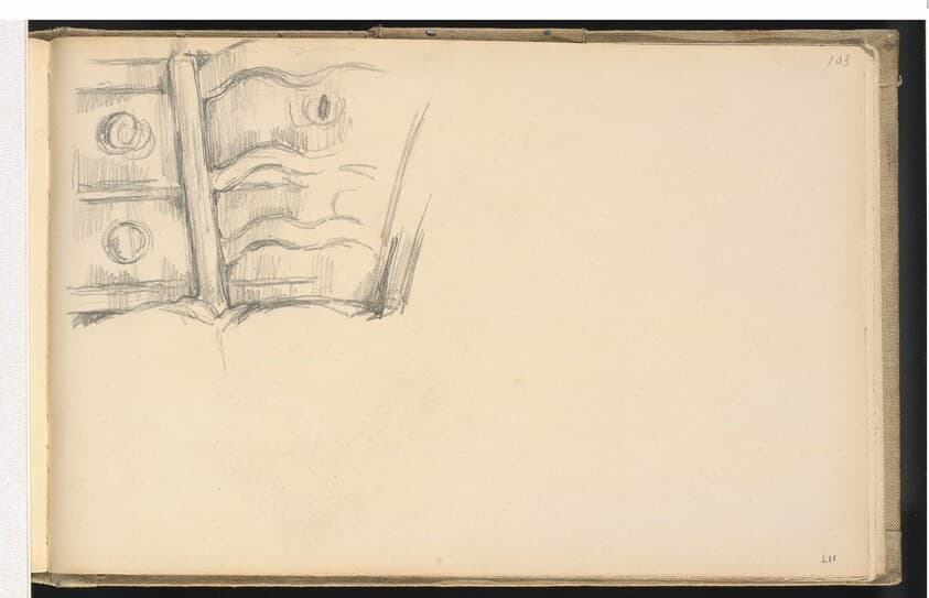 Chair and Dresser — Paul Cezanne