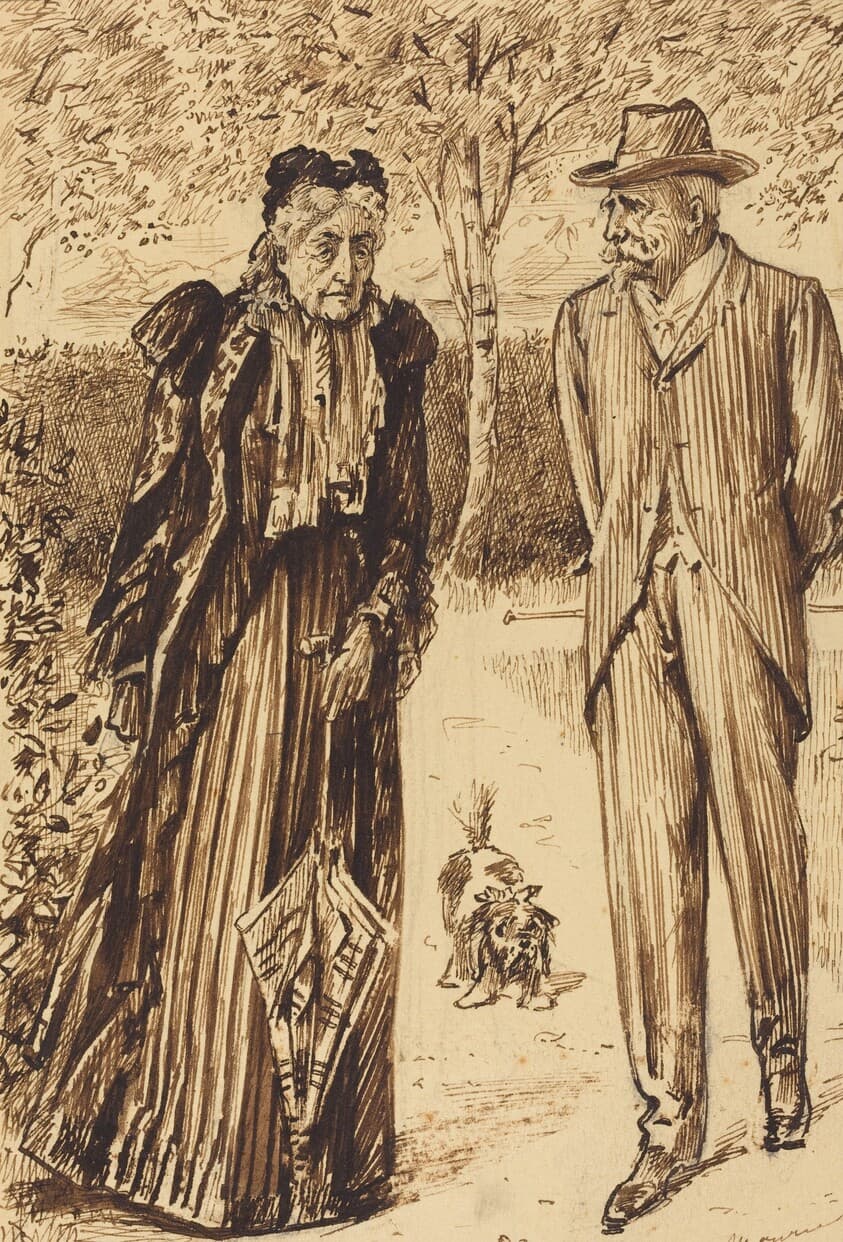 "The Woman That Was" — George Du Maurier