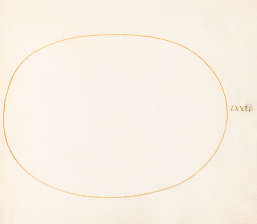 Plate 72: Empty Oval — Joris Hoefnagel