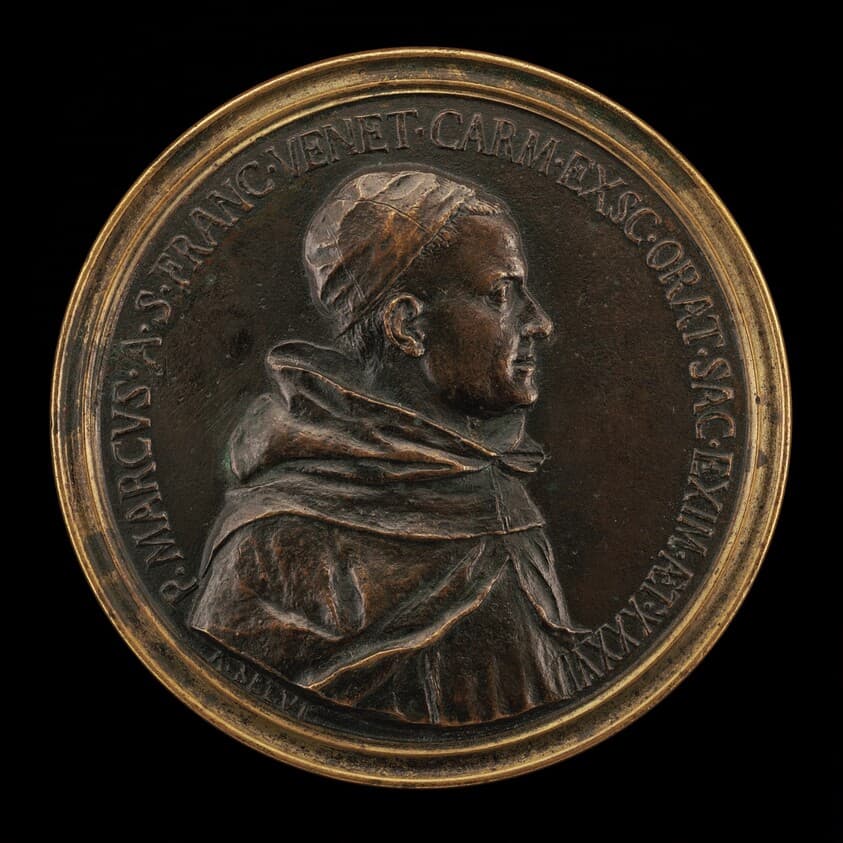 Giancarlo Rossetti, 1712-1793, Carmelite Preacher Padre Marco di San Francesco [obverse] — Antonio Francesco Selvi
