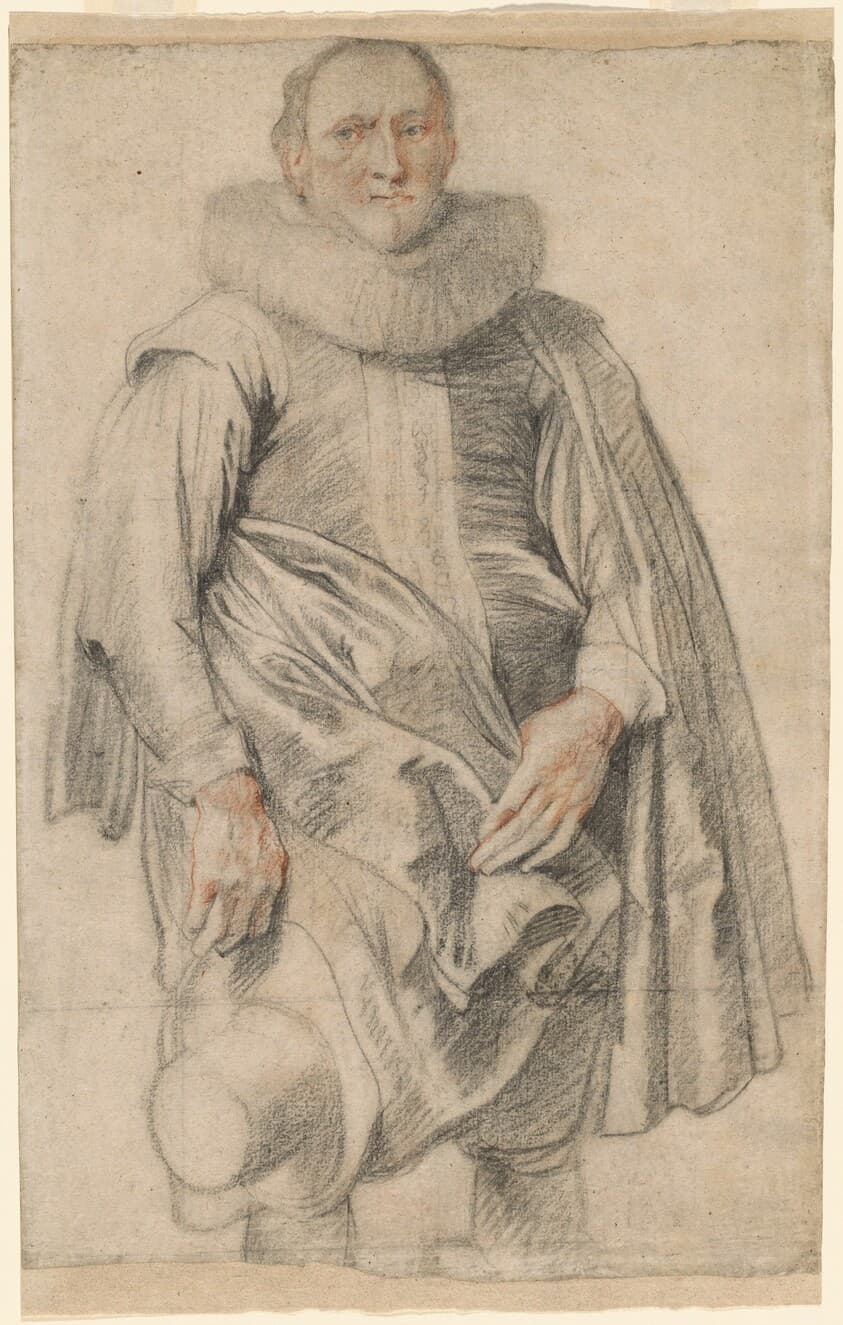 Portrait of a Man Standing — Sir Anthony van Dyck
