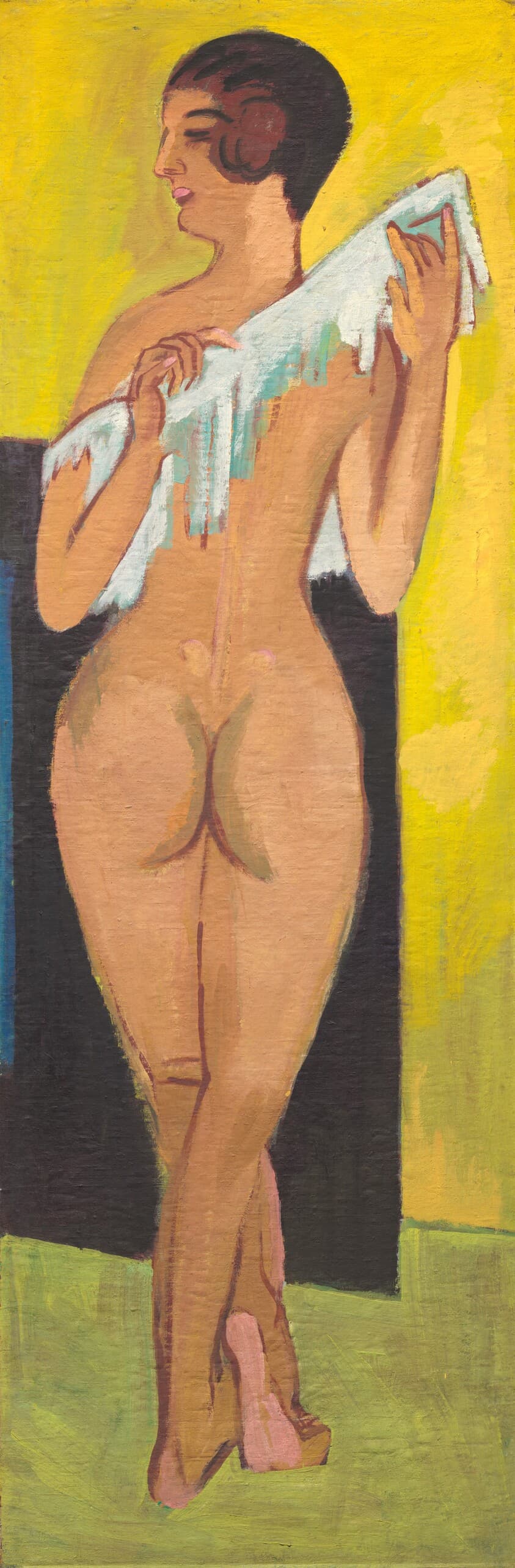 Nude Figure [reverse] — Ernst Ludwig Kirchner