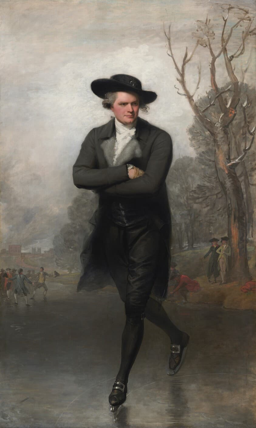 The Skater (Portrait of William Grant) — Gilbert Stuart