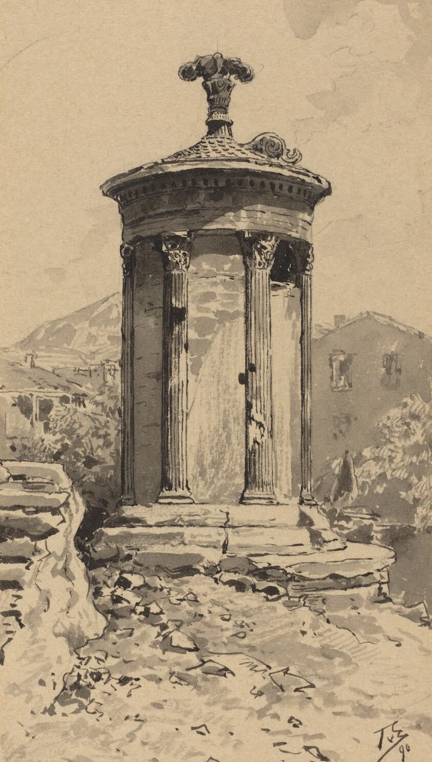 Monument of Lysicrates — Themistocles von Eckenbrecher