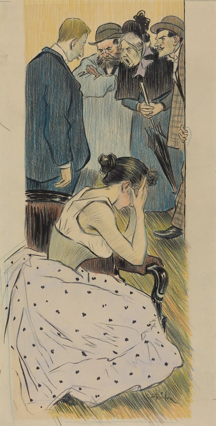 Sa famille (chanson) — Théophile Alexandre Steinlen