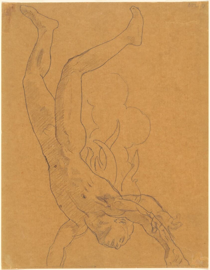 Study for "Phaethon" — John Singer Sargent