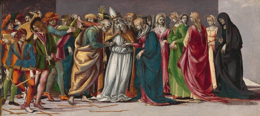The Marriage of the Virgin — Luca Signorelli