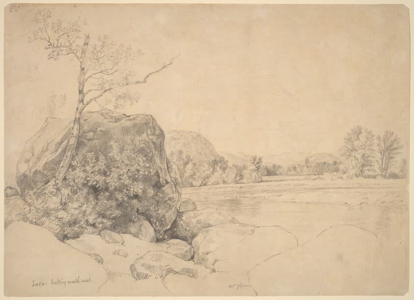 Saco, Looking Northwest — Daniel Huntington
