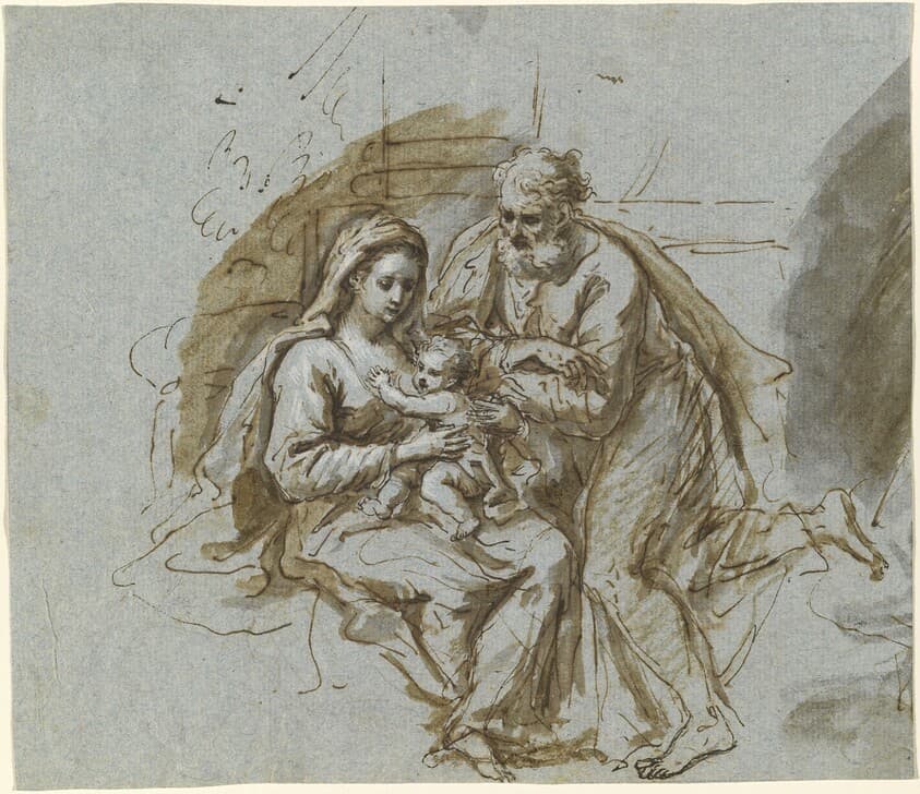 The Holy Family — Bartholomäus Ignaz Weiss