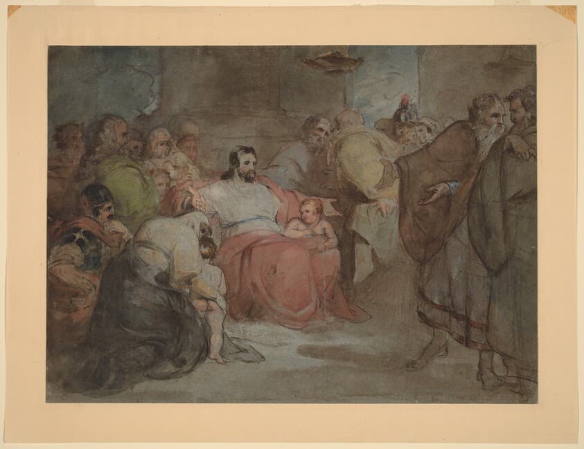 Suffer the Little Children — Thomas Sully