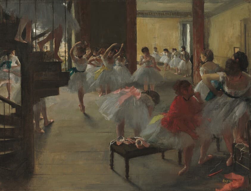The Dance Class — Edgar Degas