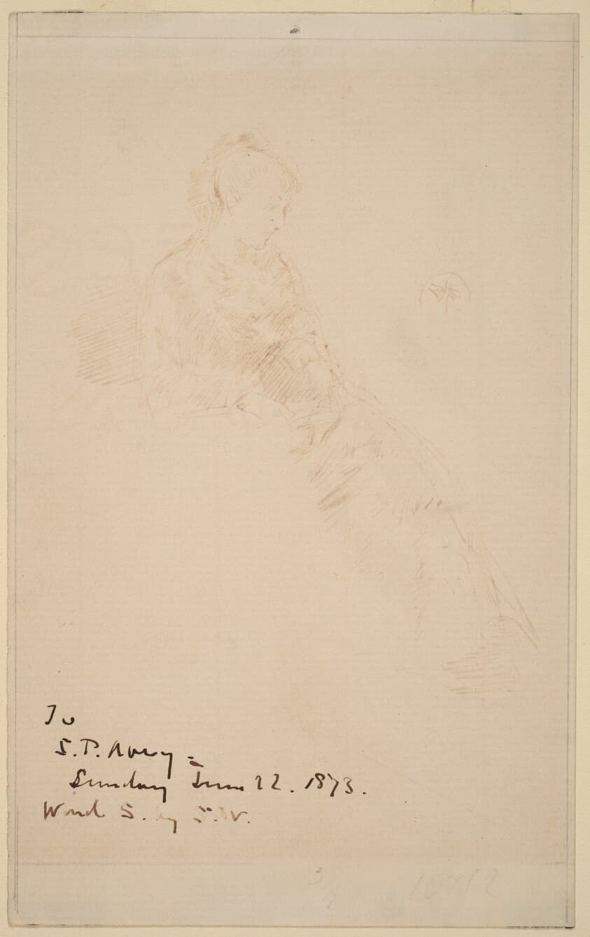 Sketch of Maud — James McNeill Whistler