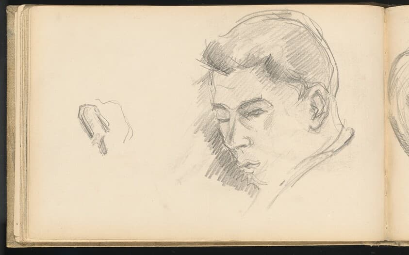 Head of a Boy — Paul Cezanne