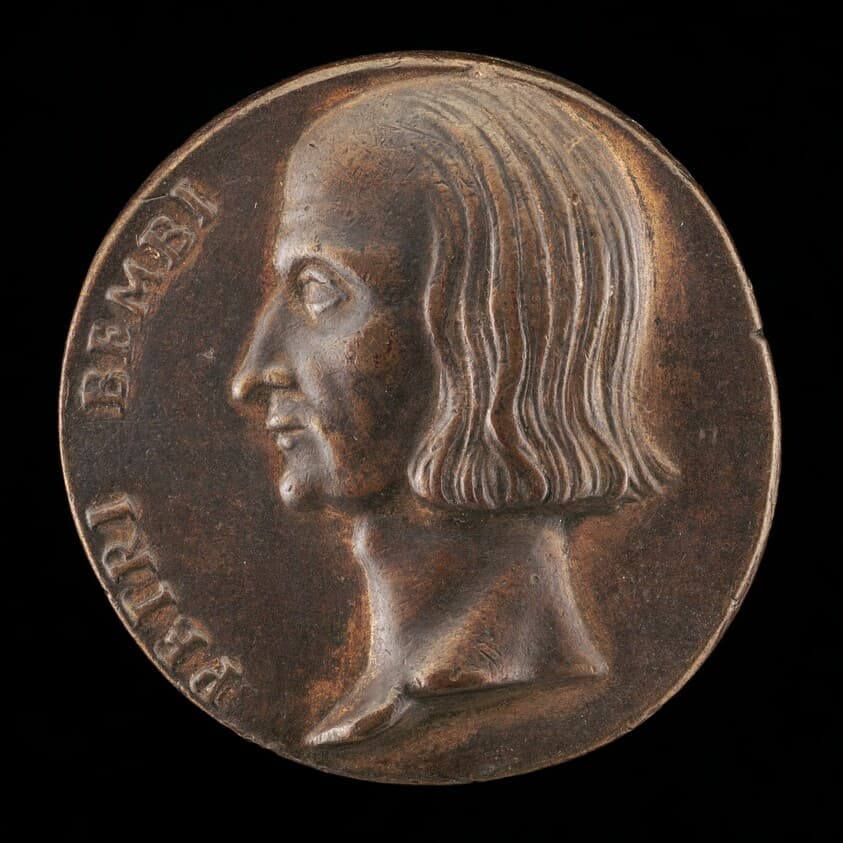Pietro Bembo, 1470-1547, Cardinal 1538 [obverse] — Valerio Belli