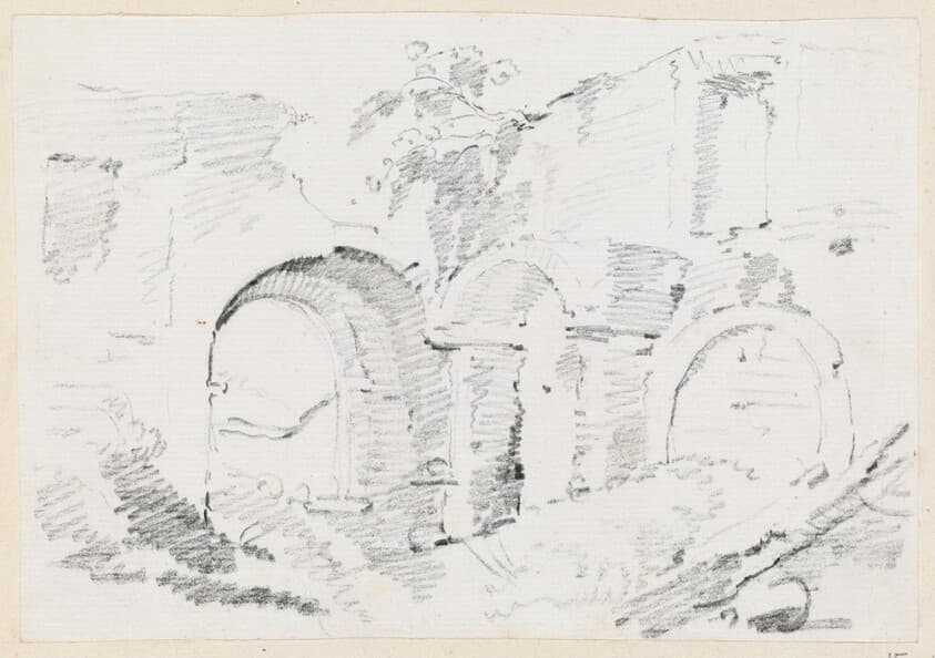 Roman Walls — Joseph-Marie Vien