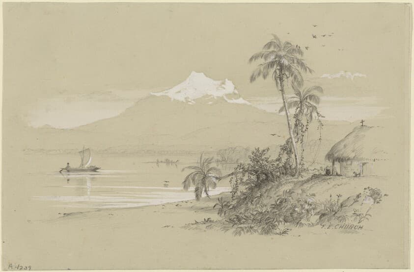 Magdalena River, New Granada, Equador — Frederic Edwin Church
