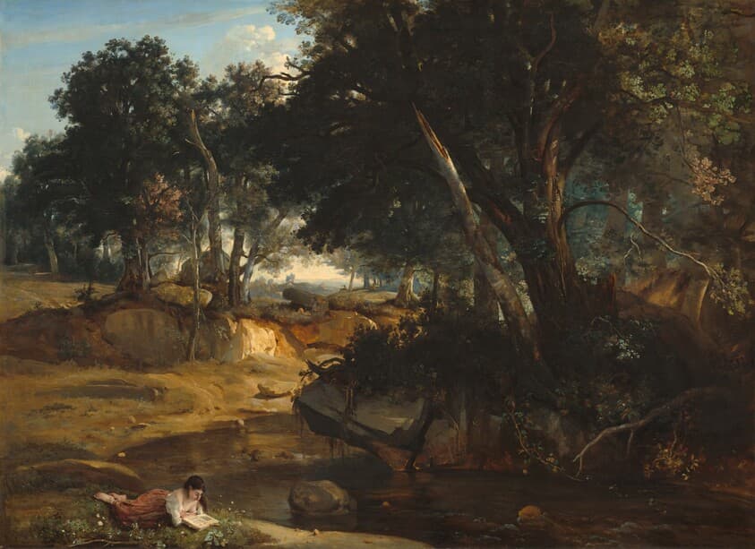 Forest of Fontainebleau — Jean-Baptiste-Camille Corot
