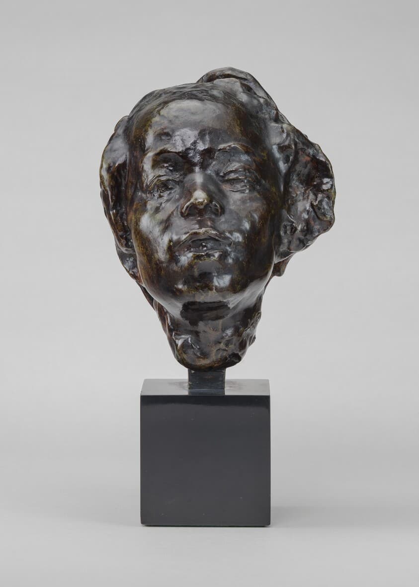 Head of Hanako (Ohta Hisa) — Auguste Rodin