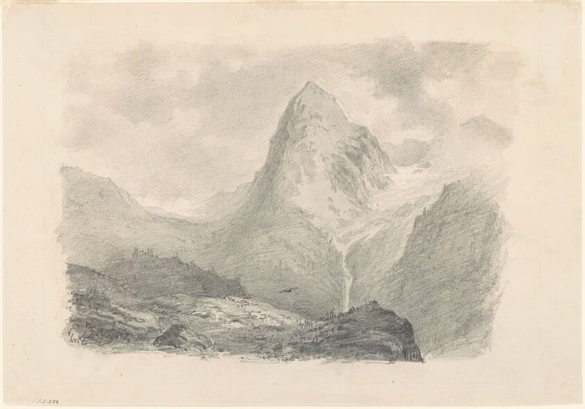The Alps [recto] — John Singer Sargent
