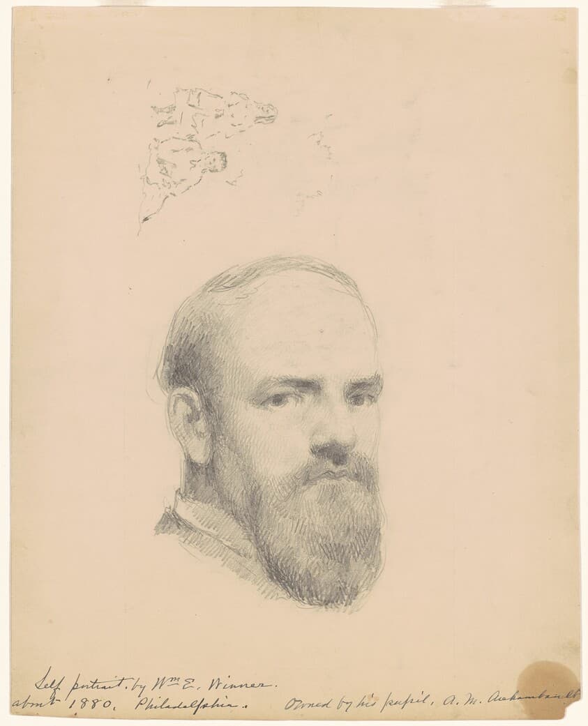 Self-Portrait [recto] — William E. Winner