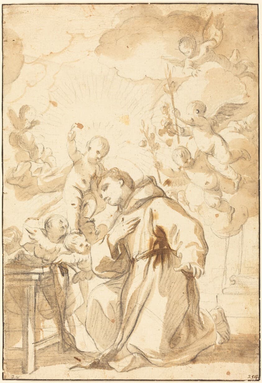 Saint Anthony of Padua — Luca Giordano