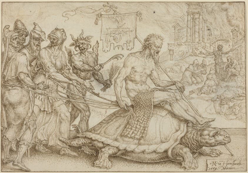The Triumph of Job — Maerten van Heemskerck