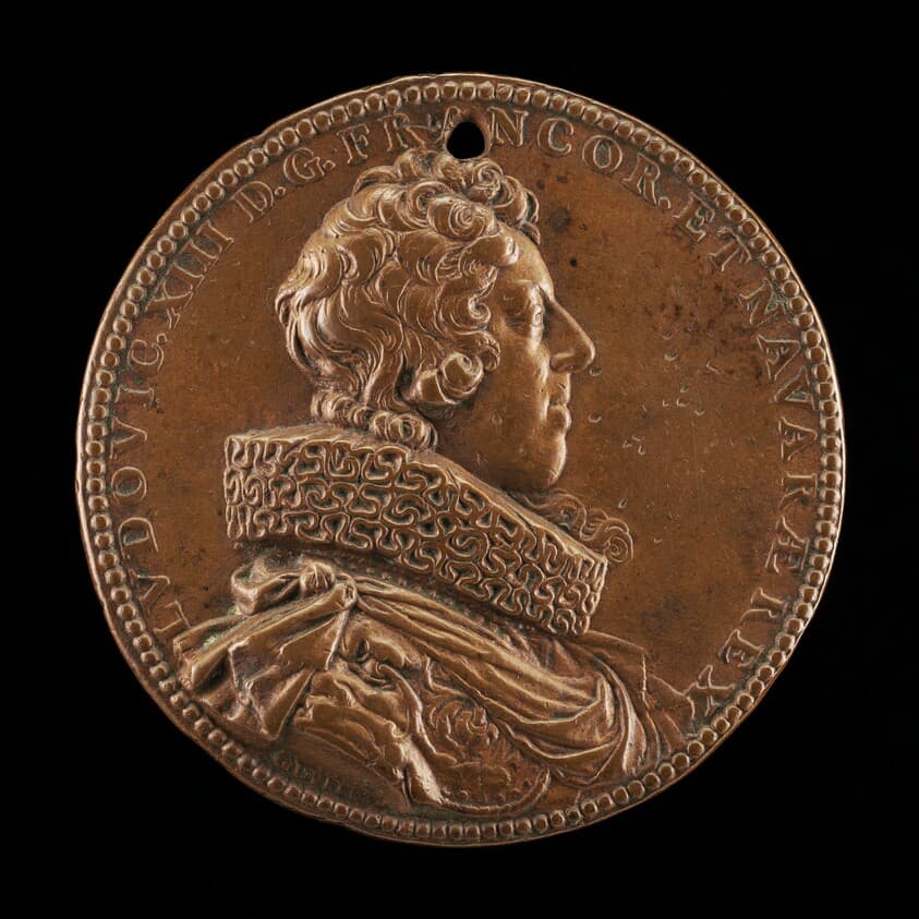 Louis XIII, 1601-1643, King of France 1610 [obverse] — Guillaume Dupré