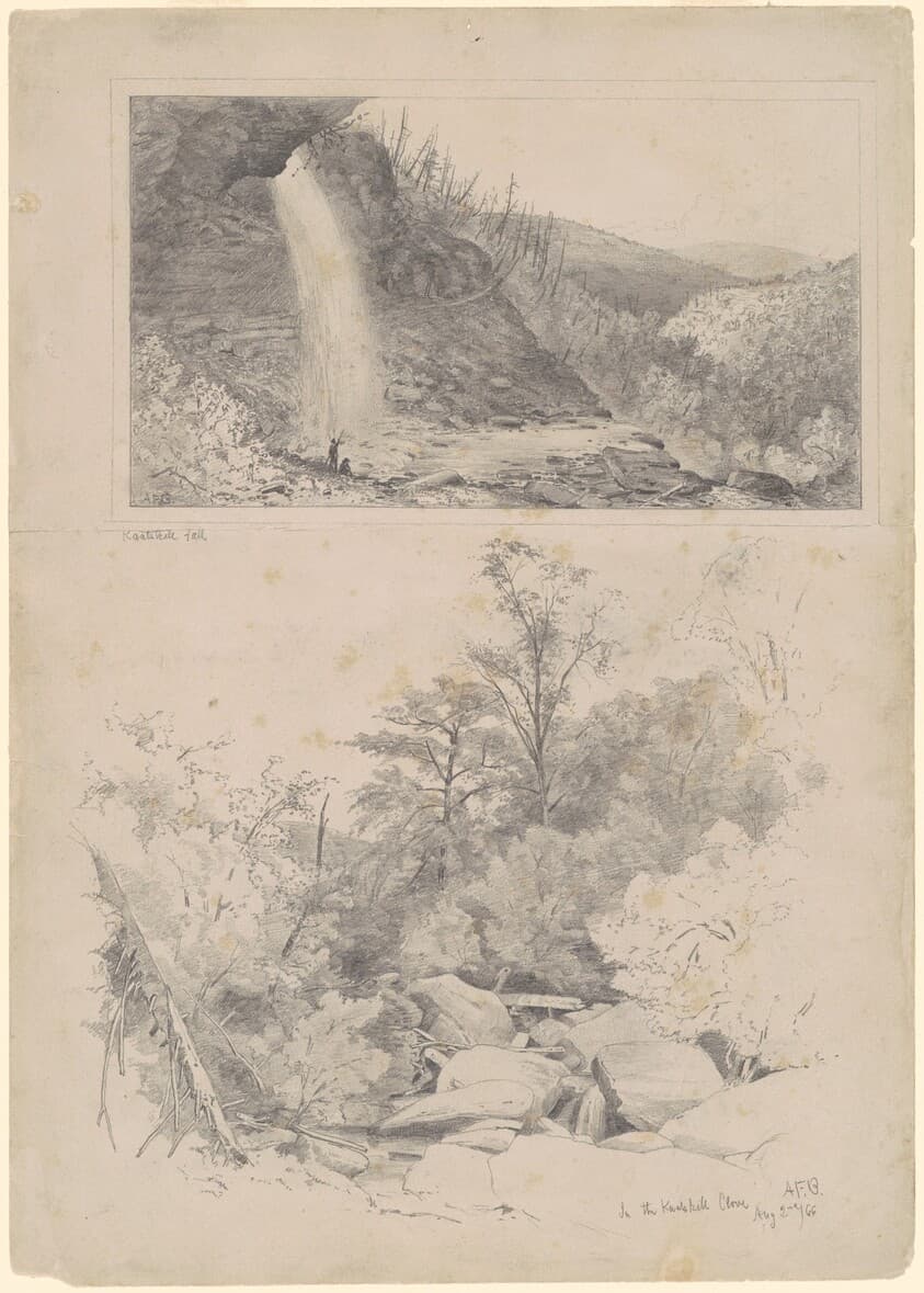 Kaatskill Fall; and In the Kaatskill Clove — Andrew Fisher Bunner