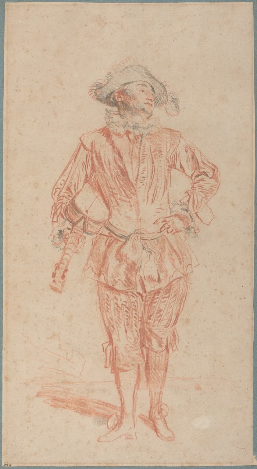 Mezzetin — Antoine Watteau