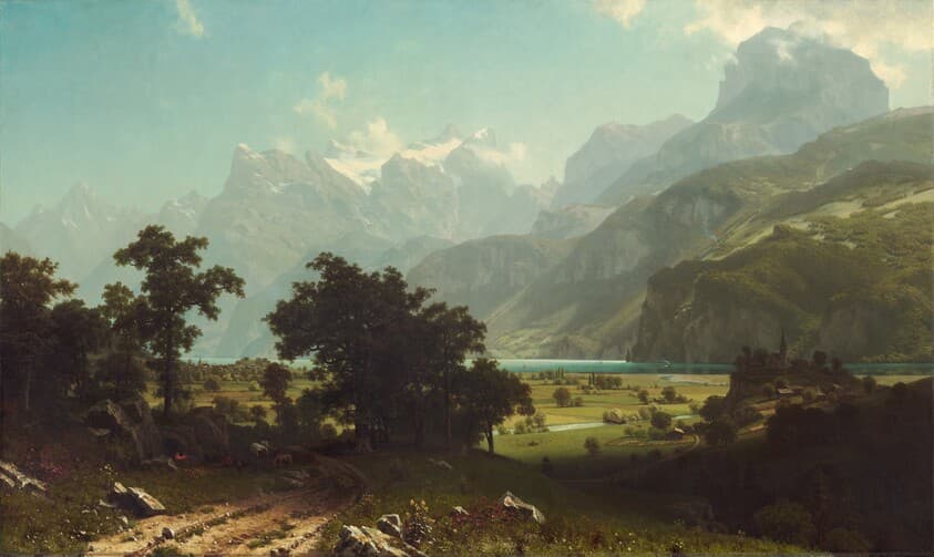 Lake Lucerne — Albert Bierstadt