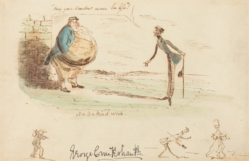 An Unkind Wish — George Cruikshank