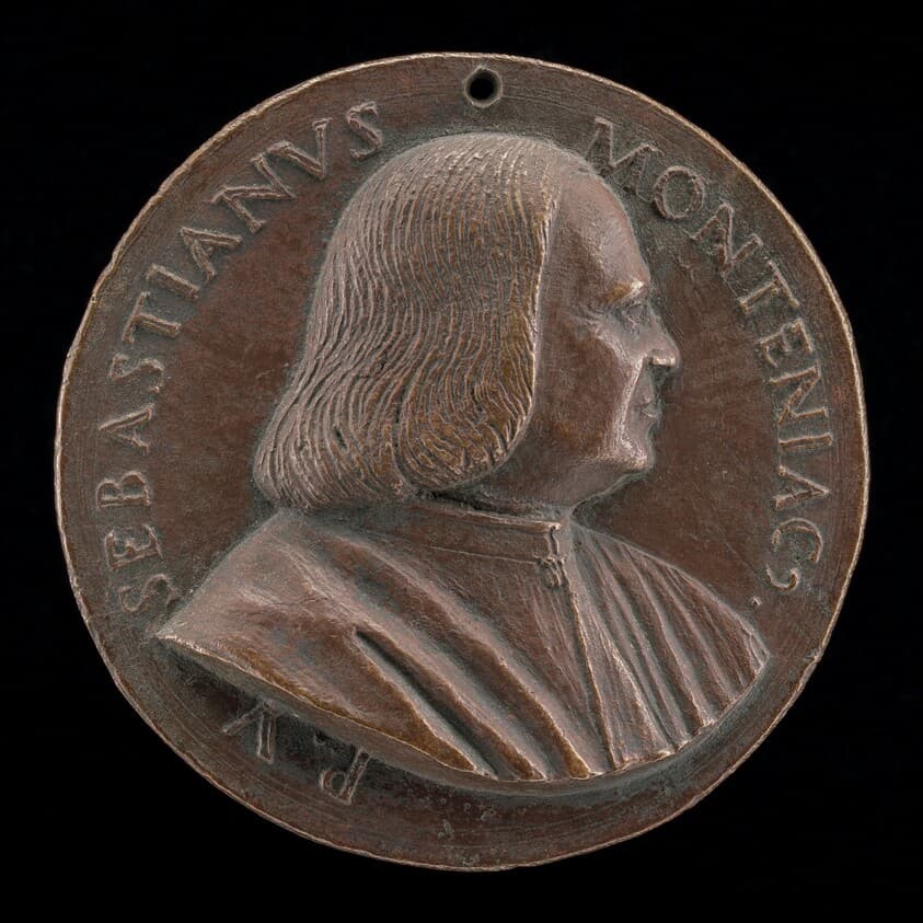 Sebastiano Montagnacco, died 1540, Venetian patrician [obverse] — Maffeo Olivieri