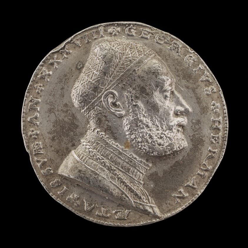 Georg Hermann, 1491-1552, German Philospher [obverse] — Matthes Gebel