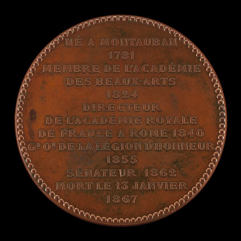 Inscription [reverse] — Jean-Baptiste-Eugene Farochon