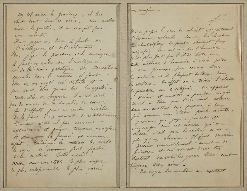 Manuscript Pages [recto] — Paul Gauguin