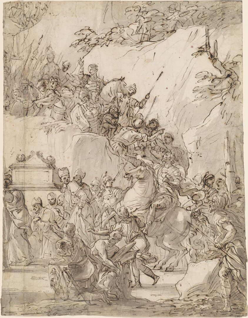 The Transport of the Ark of the Covenant — Nicola Malinconico