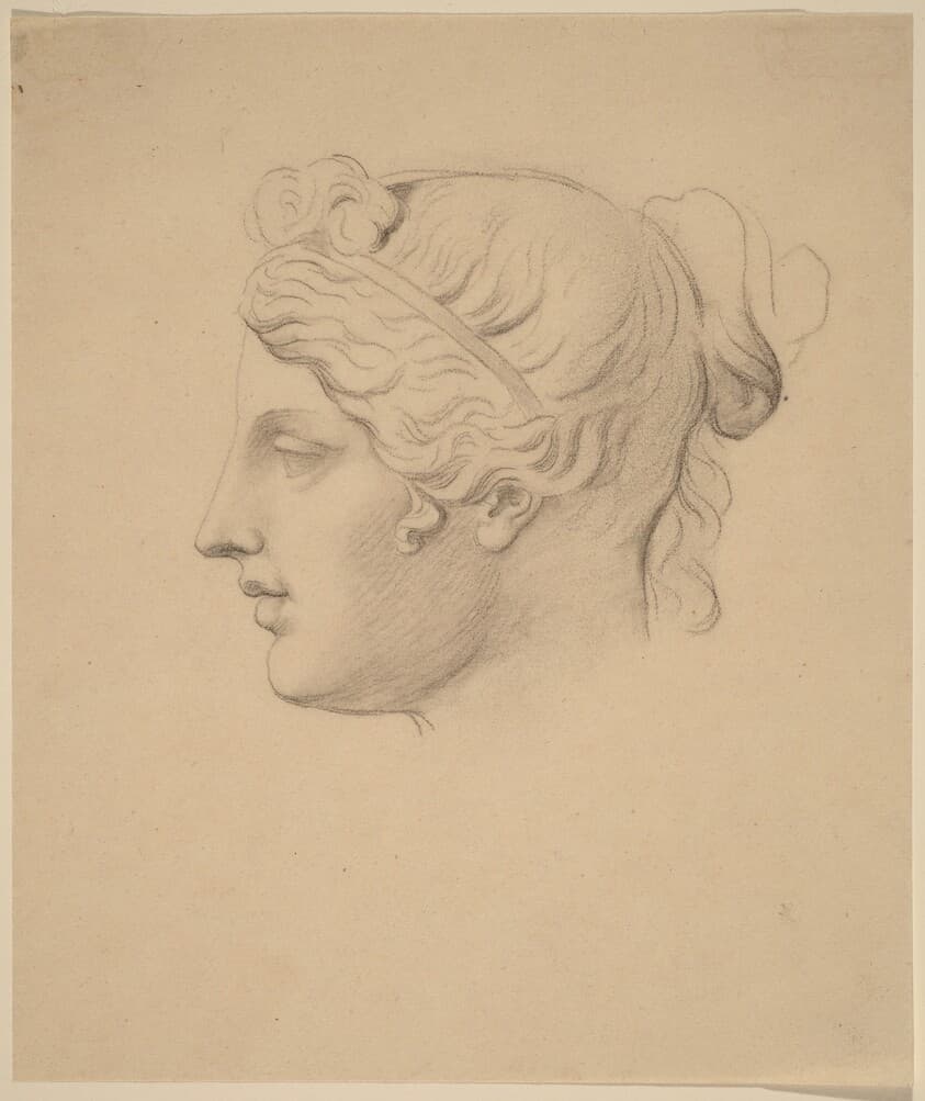 Classical Head in Profile — Horatio Greenough