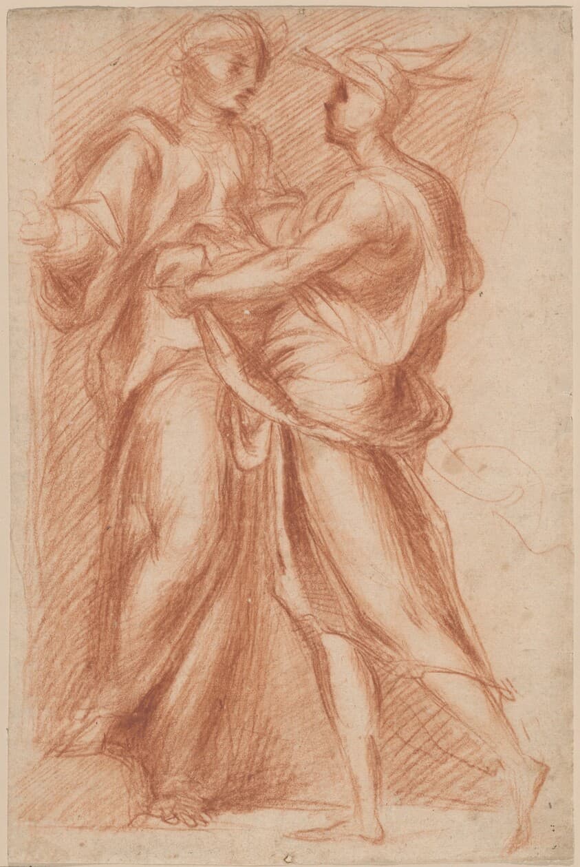 Mercury and Aglauros — Giovanni Battista Naldini